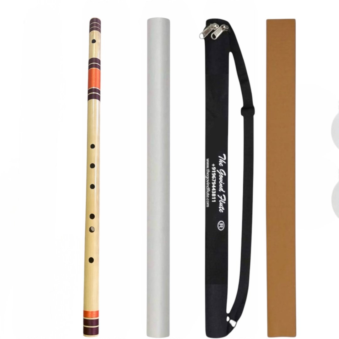 D Sharp Base 440 Hz Bansuri Flute 30.85 inches (78.36 CM)