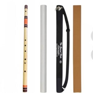 D Natural Base Bansuri flute 32 inches (81.5 CM)